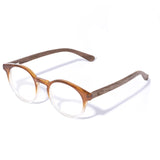 Armação de Acetato com Madeira | Woodz Taylor Camel Degrade