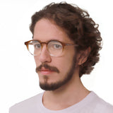 Armação toda de Acetato | Woodz Taylor Camel Degrade