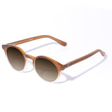 Óculos de Sol todo de Acetato | Woodz Taylor Camel Degrade