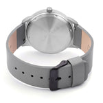 Steel & Wood Watch | Woodz Titan Natura (Pinatex Grey Strap)