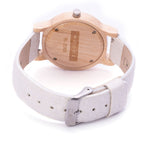 Wood Watch | Woodz Vita Natura (Pinatex Pearl Strap)