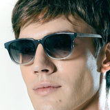 Óculos de Sol de Acetato com Madeira | Woodz Carter Cinza Tempestade