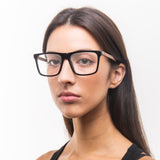 Armação de Acetato com Madeira | Woodz Zeta Black