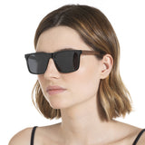 Óculos de Sol de Acetato com Madeira | Woodz Zeta Black