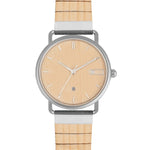 Steel & Wood Watch | Woodz Ax Natura (Maple Wood Strap)