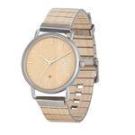 Steel & Wood Watch | Woodz Ax Natura (Maple Wood Strap)