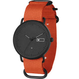 Pulseira Extra Nato de Nylon Laranja (20 Milímetros)
