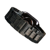 Pulseira para Apple Watch de Madeira Sândalo Escura (42MM/44MM)