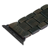 Pulseira para Apple Watch de Madeira Sândalo Escura (42MM/44MM)