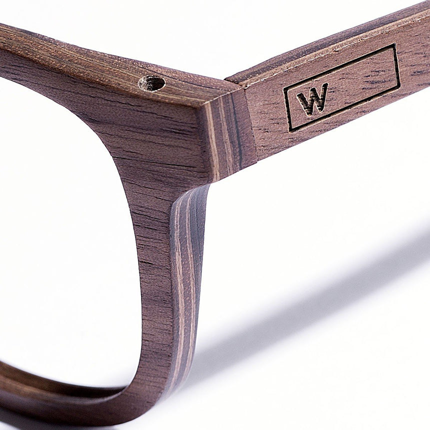 Wood Optical Glasses | Woodz Olli Nut