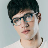 Armação de Acetato com Madeira | Woodz Nino Verde Oceano