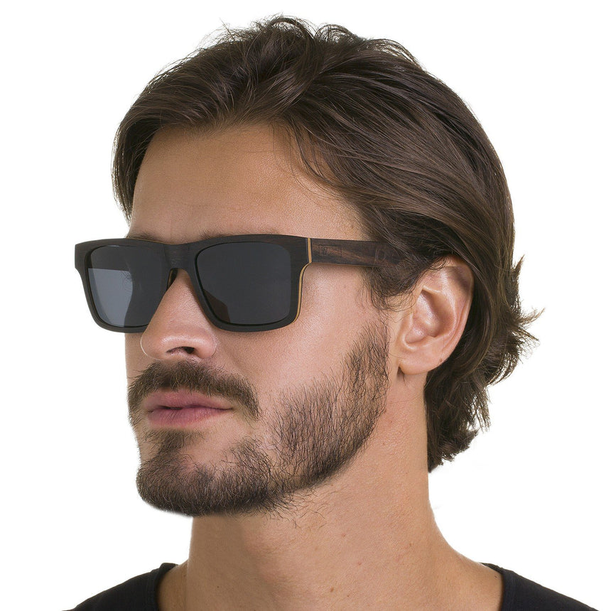Wood Sunglasses | Woodz Yvo Skate Dark